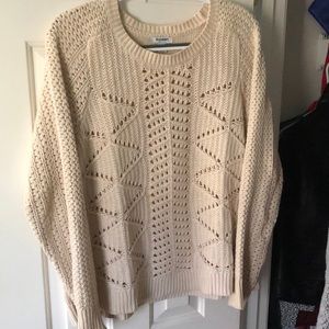 Cream sweater